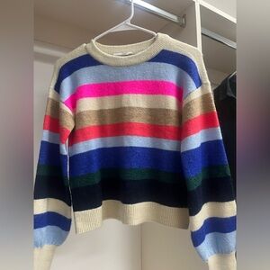 Colorful Striped Girl’s Gap Sweater size 10/12